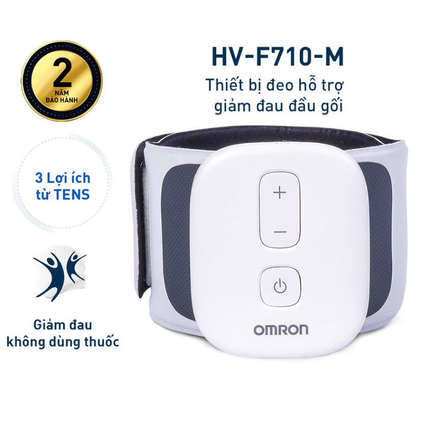 Máy massage xung điện trị liệu đầu gối Omron F710-M